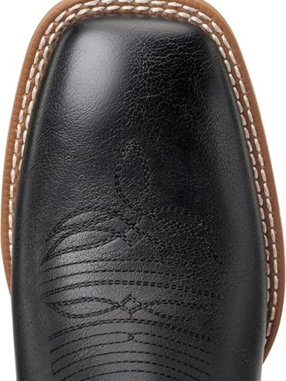 Men's Square Toe Western Boots | Casual Slip-On Cowboy Boots